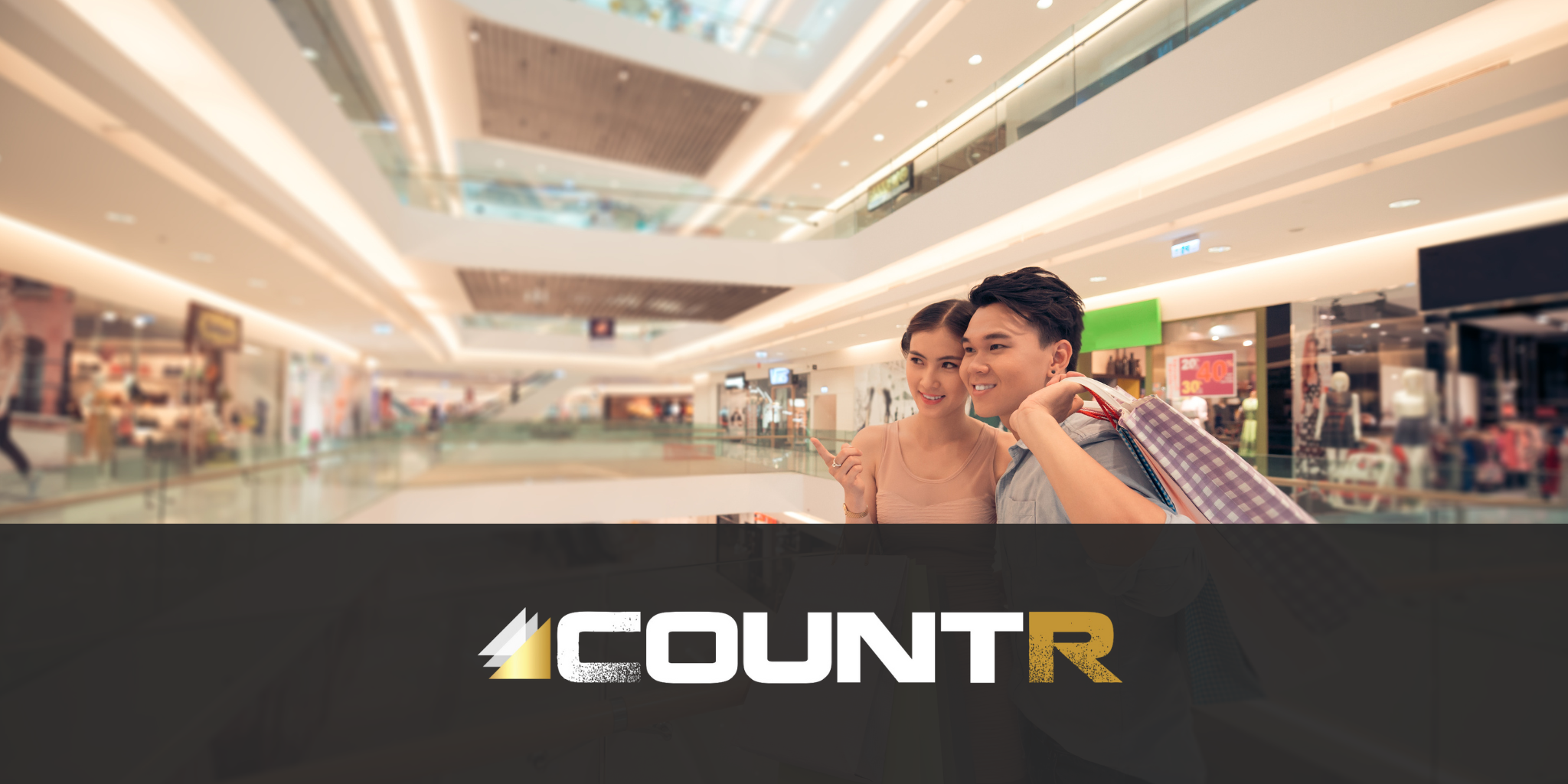 COUNTR system in shopping malls