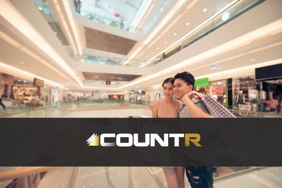 COUNTR system in shopping malls