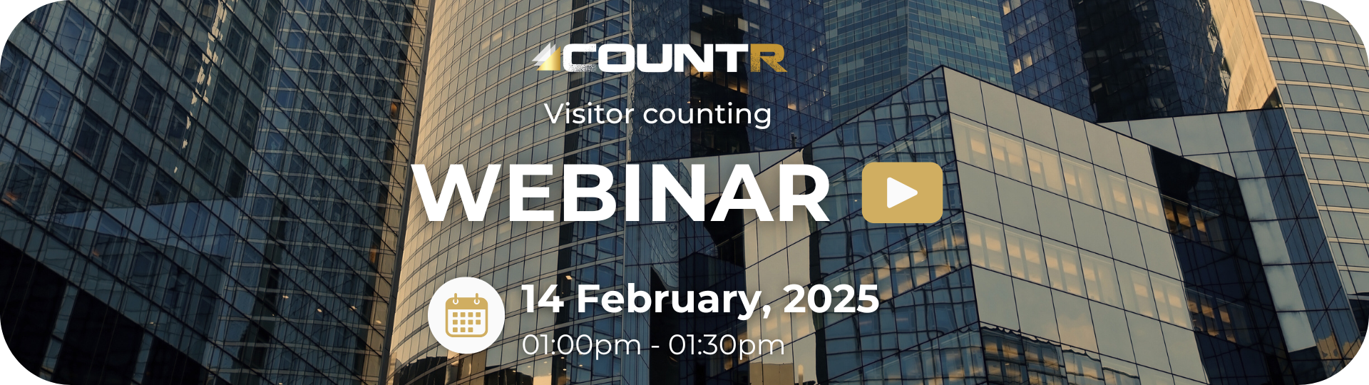 CountR Webinar banner with date