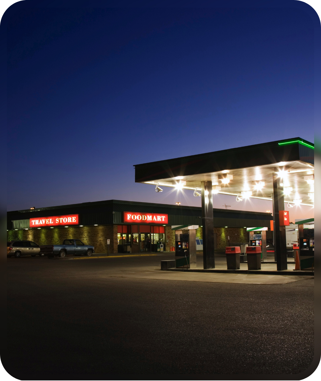 Gas Station Dashboard Visualization