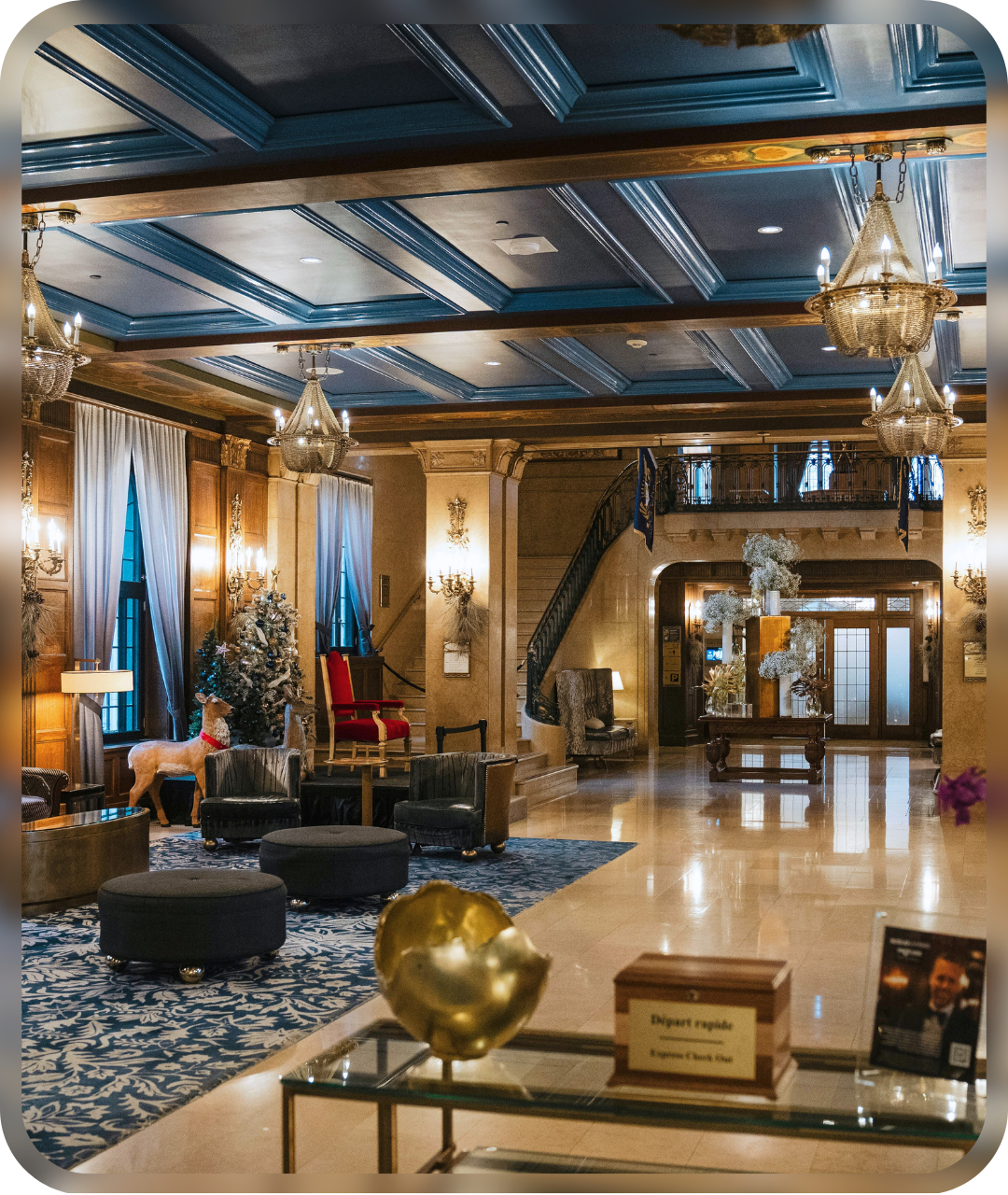 Hotel Amenity Dashboard Visualization