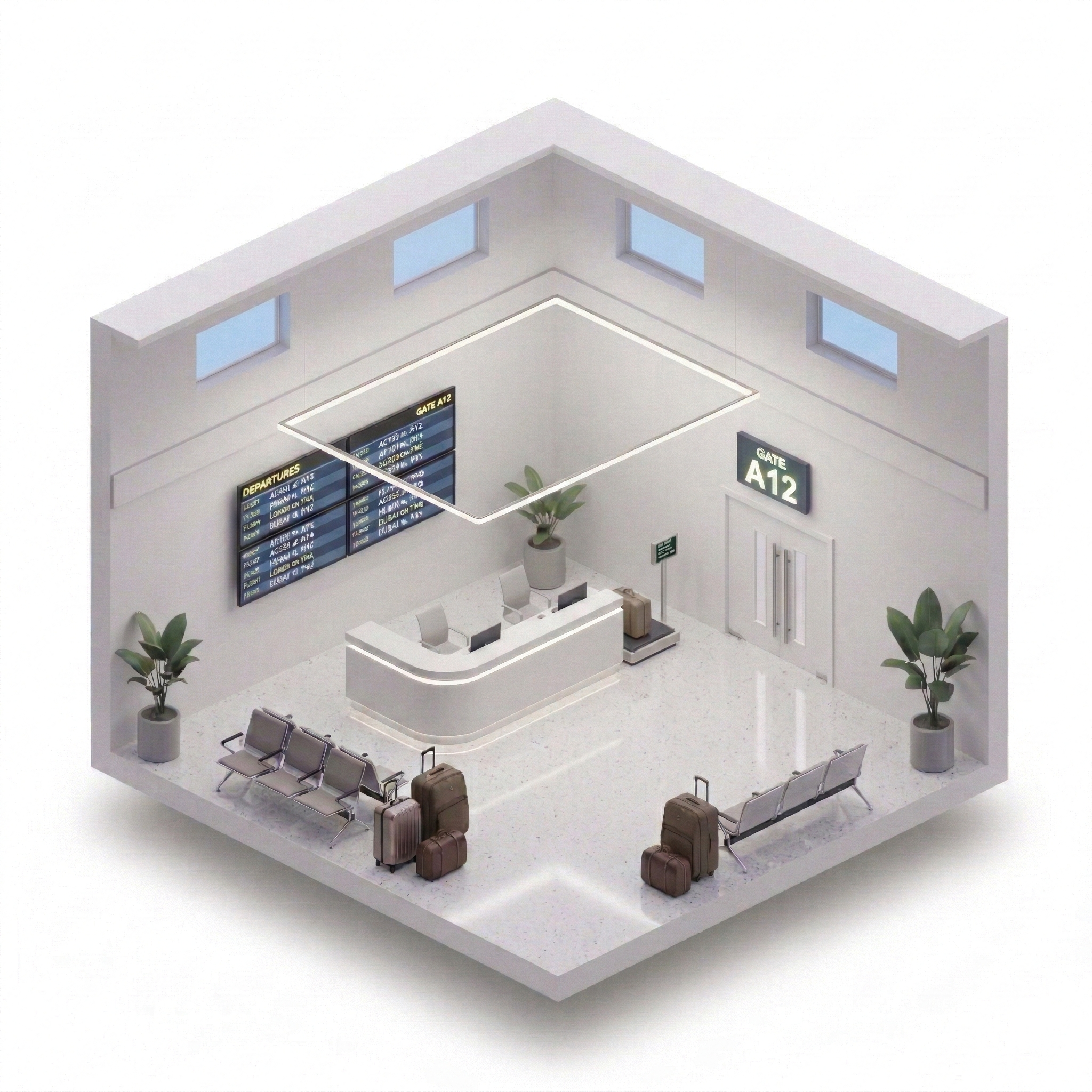 Airport Terminal Analytics Dashboard